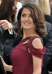 Salma Hayek, atriz de origem mexicana