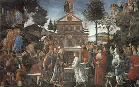 A Tentação de Cristo Capela Sistina