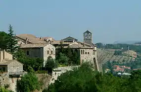 Zona norte de San Gemini