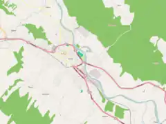 Localização de Sanok na Polónia