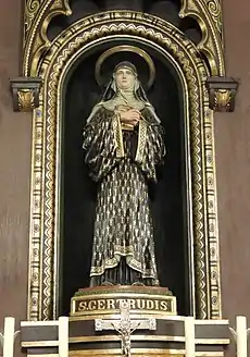 Santa Gertrudes, de Adrien Henri Vital van Emelen