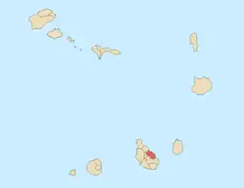 Localização de Santa Cruz