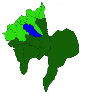 Localização no município de Melgaço