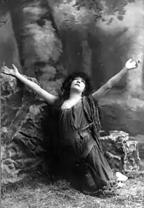 Sarah Bernhardt, 1892.