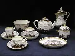 Porcelanas de Capodimonte, Nápoles.