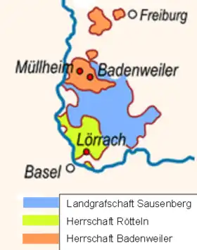 Localização de Hachberg-Sausenberg