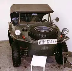 Schwimmwagen no Museu do Exército de Dresden