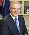 Austrália                                                                                             Scott Morrison, primeiro-ministro