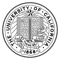The seal of the University of California, Santa Barbara 1868