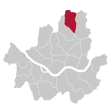 Localização de Dobong-gu em Seul