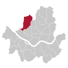 Localização de Eunpyeong-gu em Seul