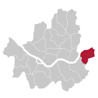 Localização de Gangdong-gu em Seul