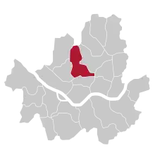 Localização de Jongno-gu em Seul