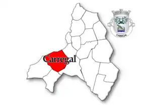 Localização no município de Sernancelhe