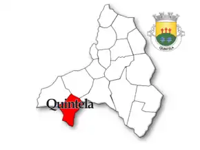 Localização no município de Sernancelhe