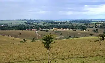 Paisagem na zona rural