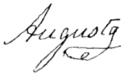 Assinatura de Augusta