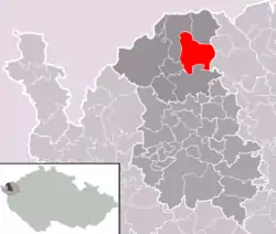 Localização de Šindelová