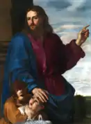 Cristo abençoando as crianças, entre 1624-1625. Óleo sobre tela, 134,6 × 97,7&nbsp;cm