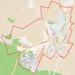 Localização de Skórcz na Polónia