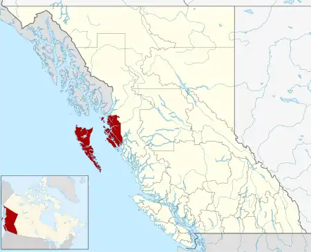 Regional districts of British Columbia
