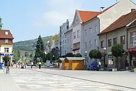 Vista do centro da cidade.