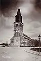 Catedral de Turku em algum momento antes de 1919. Foto por Karl Emil Ståhlberg.