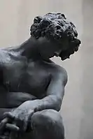 O desterrado, 1872, bronze (pormenor)