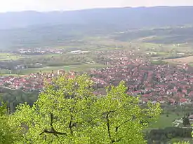 Vue générale de Sokobanja