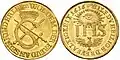Moeda de ouro da eleitora.