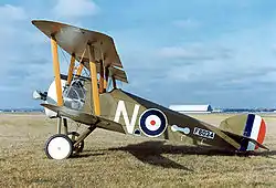 ...do Sopwith Camel pertencente ao Museu da USAF.
