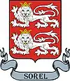 Brasão de armas de Sorel