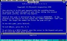 Source Code Game Gorillas in Qbasic