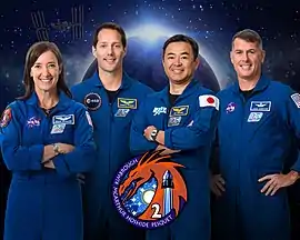 McArthur, Pesquet, Hoshide e Kimbrough