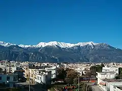 Cordilheira Taigeto, no Peloponeso.