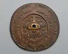 Fusaiola (Sulsultin), Chemainus, salish do litoral, século XIX. Museu do Brooklyn