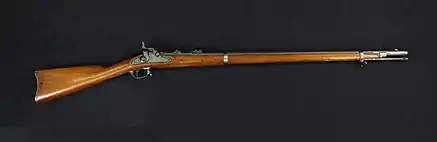 O Springfield Model 1863 convertido para "Trapdoor"