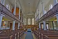Interior da Igreja de St Ann, Manchester (Broad Church)