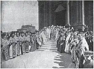 Inauguração da igreja em 1897