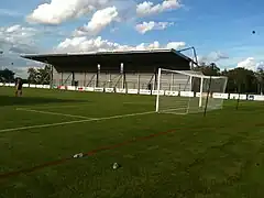 Arquibancada Marc Vagner em construção