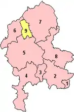 Localização de Staffordshire