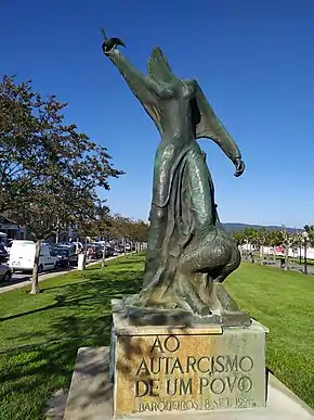 "Ao Autarcismo de um Povo", monumento em Barqueiros