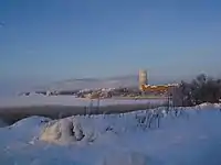 Stegeborg no inverno