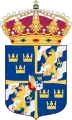 Brasão do rei Carlos XVI Gustavo