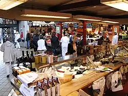 O comércio do mercado