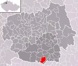 Localização de Straškov-Vodochody