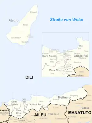 Postos administrativos de Díli