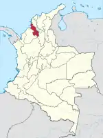 Location of Sucre