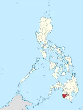 Sultan Kudarat na Soccsksargen  Coordenadas : 6°33'N, 124°17'E