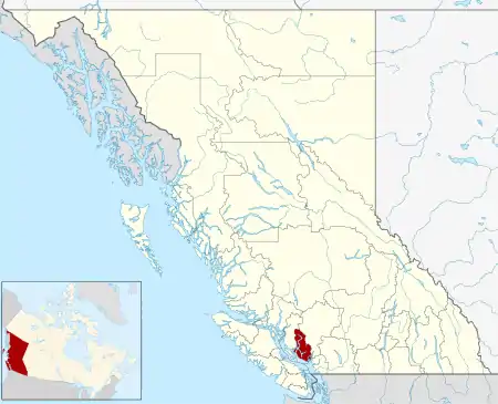 Regional districts of British Columbia